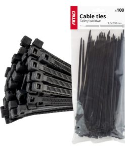 Brida plástica para cables 4,8x200mm - 100 unid. 11 Brida plástica para cables 4,8x200mm - 100 unid.
