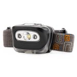 Linterna de cabeza LED (frente) recragable 3W 1200mA, 180Flux IPX4