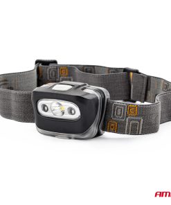Linterna de cabeza LED (frente) recragable 3W 1200mA, 180Flux IPX4