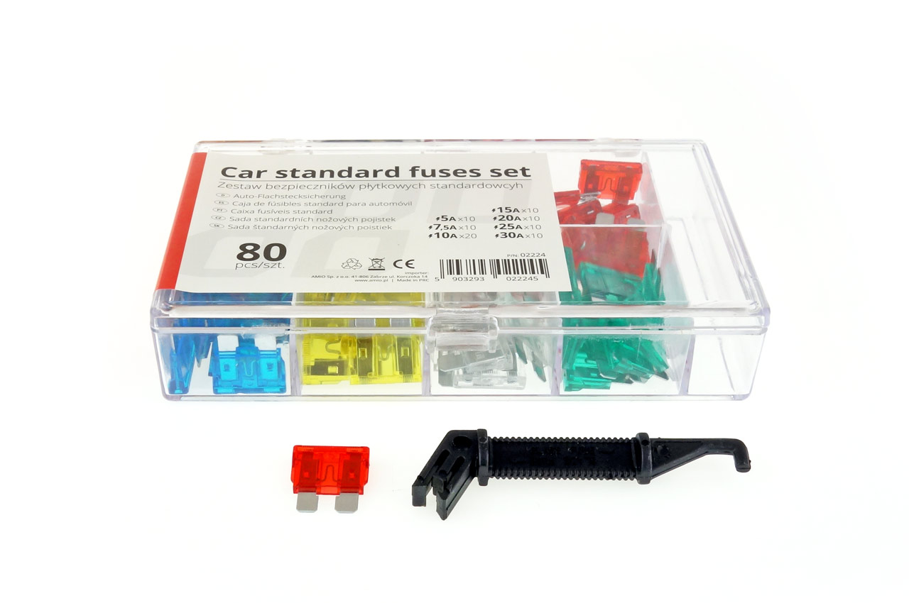 Fusibles STÁNDARD caja 80 unids MIX 1 Fusibles STÁNDARD caja 80 unids MIX