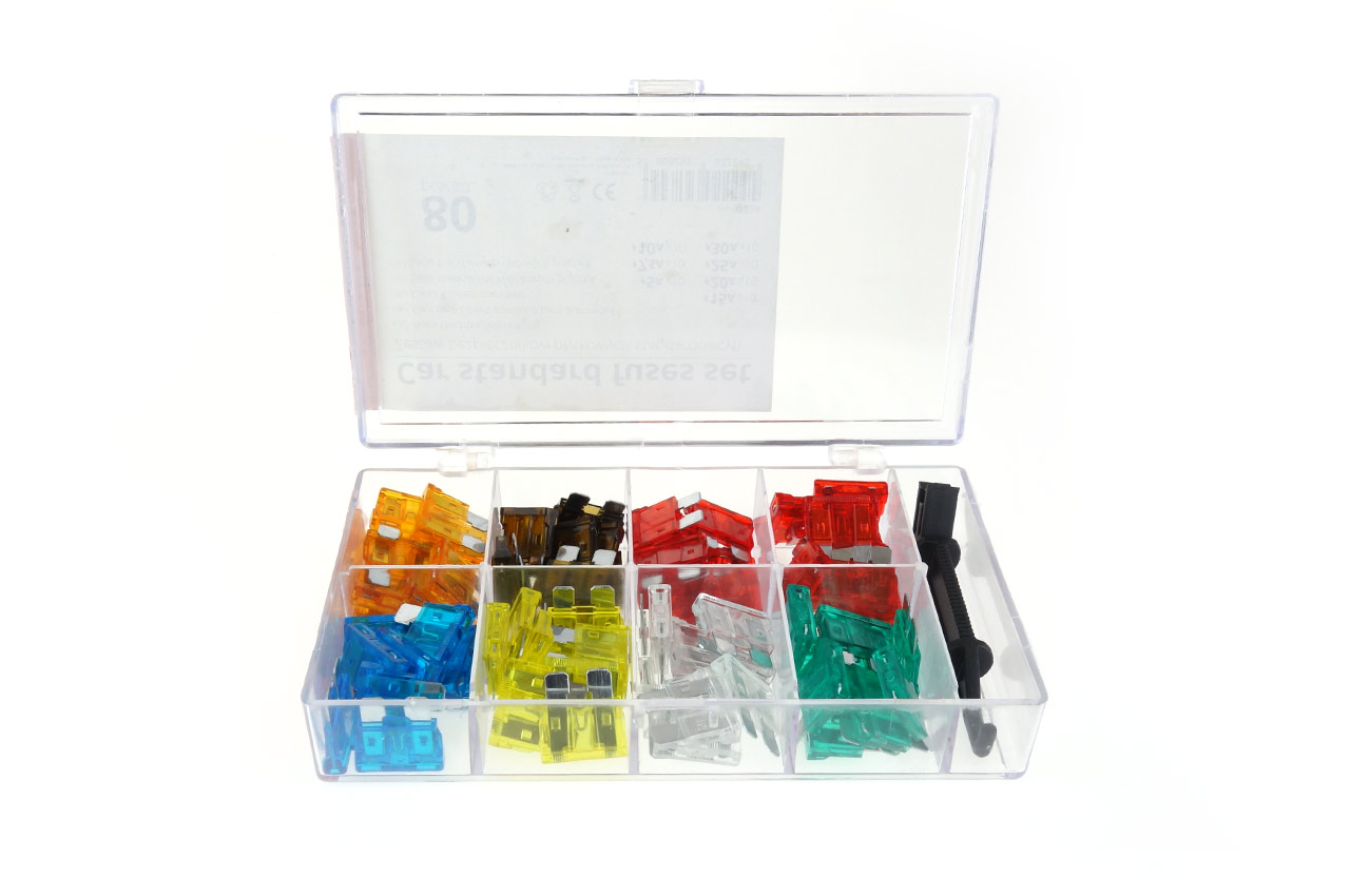 Fusibles STÁNDARD caja 80 unids MIX 2 Fusibles STÁNDARD caja 80 unids MIX