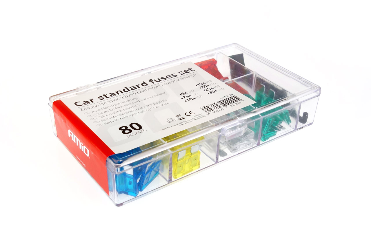 Fusibles STÁNDARD caja 80 unids MIX 3 Fusibles STÁNDARD caja 80 unids MIX