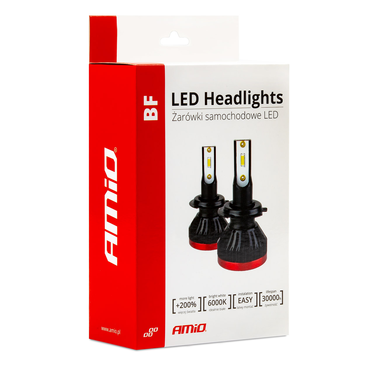 Bombilla Luz de Cruce LED Headlamp H1 BF Series AMiO 7 Bombilla Luz de Cruce LED Headlamp H1 BF Series AMiO