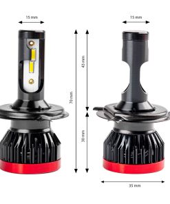 Bombilla Luz de Cruce LED Headlamp H4/H19 BF Series AMiO 16 Bombilla Luz de Cruce LED Headlamp H4/H19 BF Series AMiO