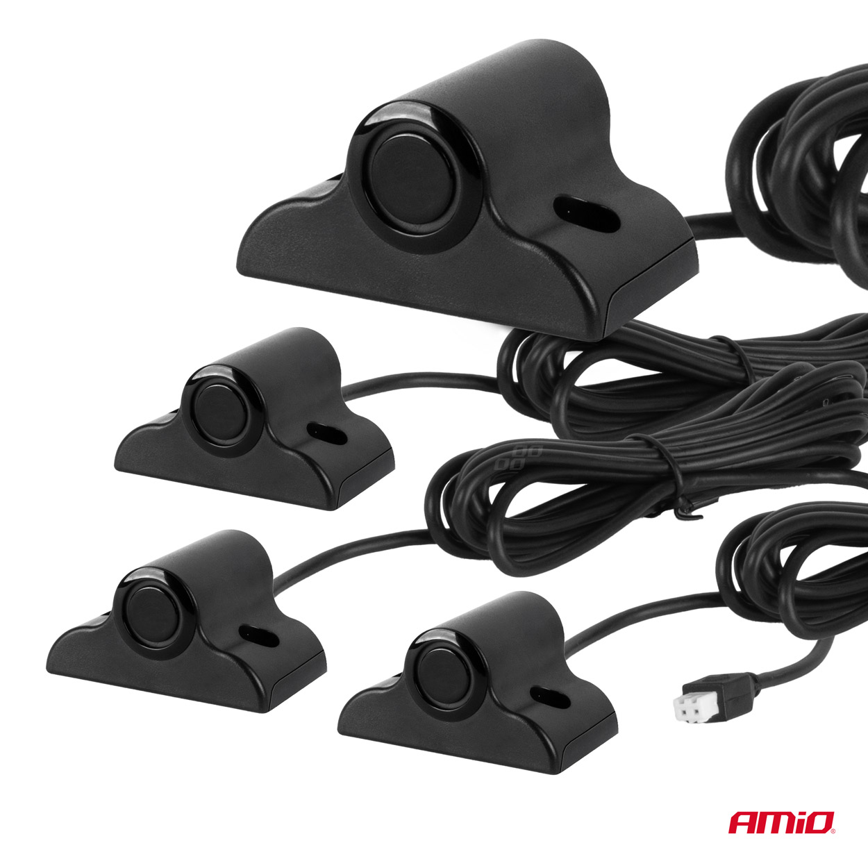 Sensor de Aparcamiento Buzzer 4 sensores TRUCK 19mm - color negro 3 Sensor de Aparcamiento Buzzer 4 sensores TRUCK 19mm - color negro