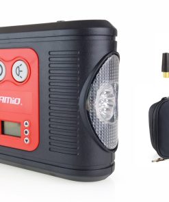 Compresor de aire con manómetro digital y linterna LED 12V Acomp-10