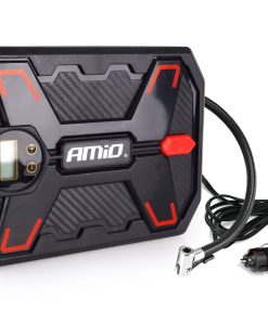 Compresor de aire con manómetro digita y literna LED 12V Acomp-11