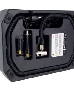 Compresor de aire con manómetro digita y literna LED 12V Acomp-11