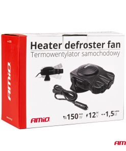 Calefactor, descongelador y ventilador -12V 150W