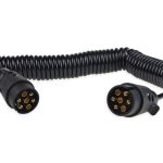 Cable espiral 7 polos 12V 6 m