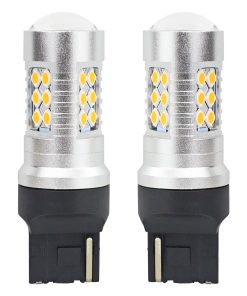 LED CANBUS 3030 24SMD T20 7440 WY21W Amber 12V/24V
