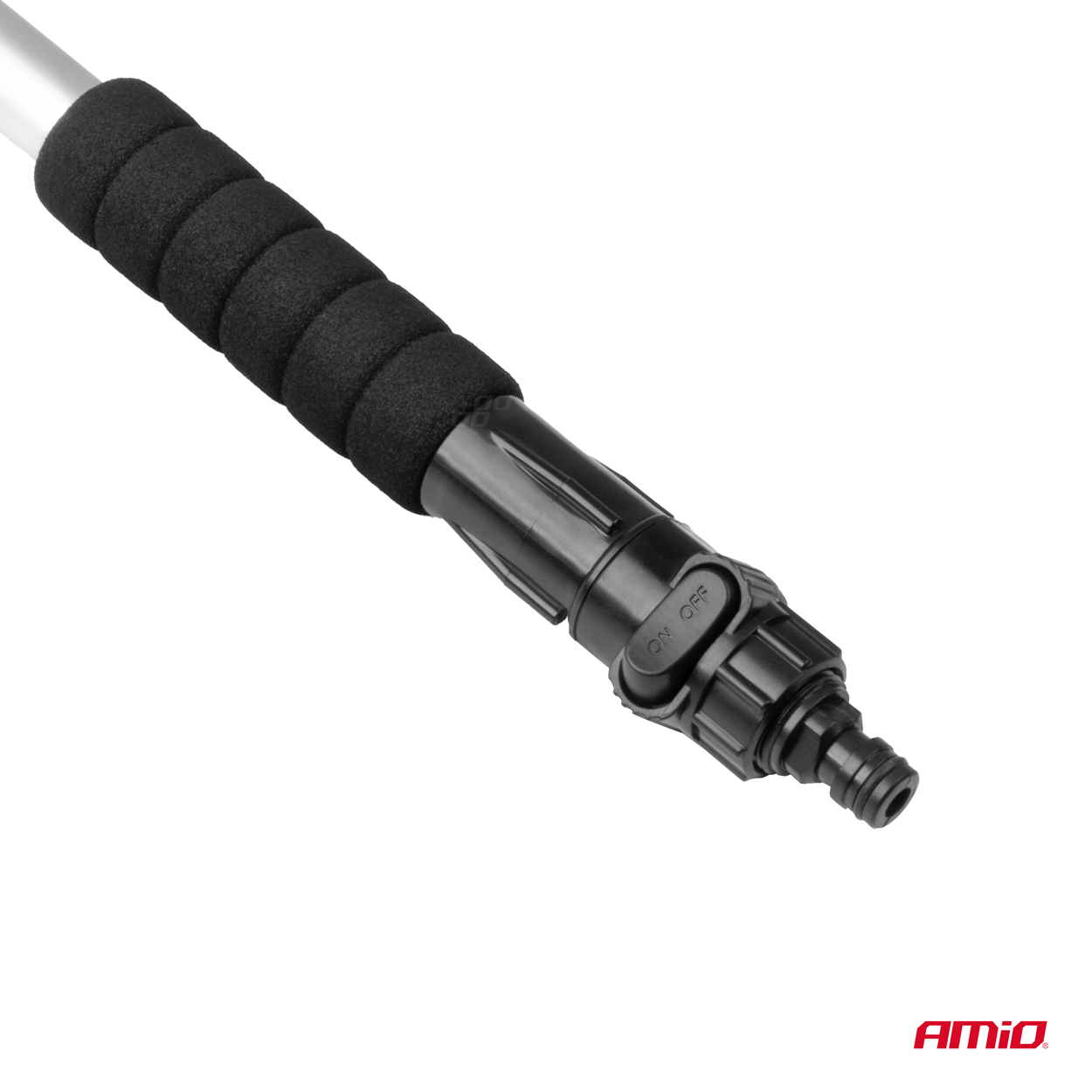 Cepillo para lavado de coche "CHENILLE" con conector de agua 120-200cm AMIO-02398 4 Cepillo para lavado de coche "CHENILLE" con conector de agua 120-200cm AMIO-02398