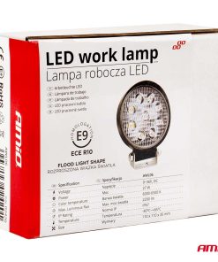 Lámpara de Trabajo AWL06 9 LED FLOOD 9-36V