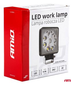 Lámpara de Trabajo AWL07 9 LED FLOOD 9-36V