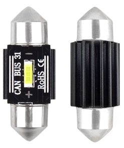 LED CANBUS 1860 1SMD UltraBright Festoon C5W C10W C3W 31mm White 12V/24V