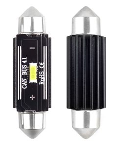 LED CANBUS 1860 1SMD UltraBright Festoon C5W C10W C3W 41mm White 12V/24V