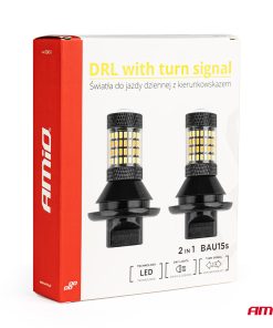 Bombilla 2 en 1 Luz Diurna + Intermitente AMIO-02451