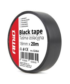Cinta aislante negra ,  18mm x 20m (1 unid. ) AMIO-02464