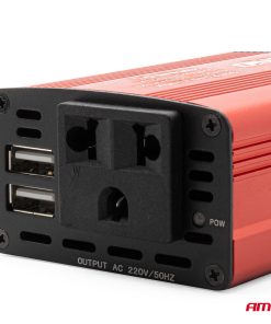 Convertidor (invertidor) AMiO 12V/230V 150W/300W 2xUSB PI01