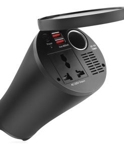 Convertidor (invertidor) AMiO 12V/230V 150W/300W 2xUSB PI02