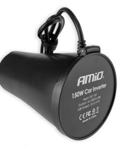 Convertidor (invertidor) AMiO 12V/230V 150W/300W 2xUSB PI02