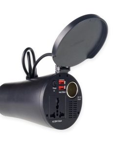 Convertidor (invertidor) AMiO 12V/230V 150W/300W 2xUSB PI02