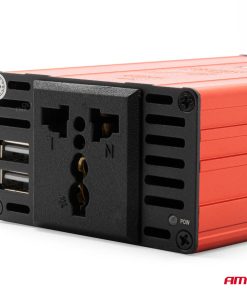 Convertidor (invertidor) AMiO 12V/220V 300W/600W 2xUSB PI03