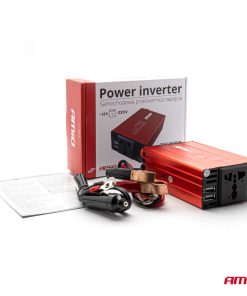 Convertidor (invertidor) AMiO 12V/220V 300W/600W 2xUSB PI03