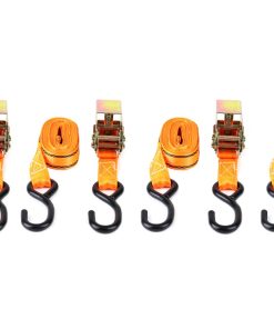 Juego cintas de amarre con tensor 700kg 25mm 4,5m 4 unid  BELT-03