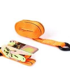 Juego cintas de amarre con tensor 700kg 25mm 4,5m 4 unid  BELT-03