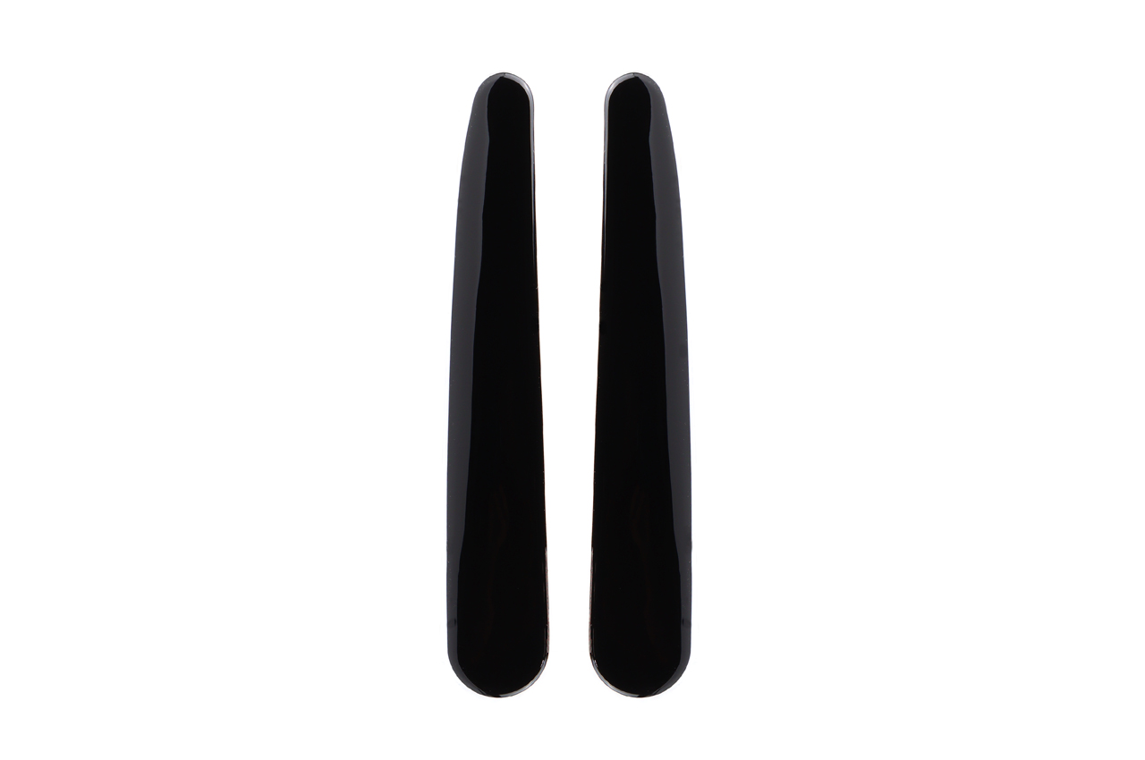Protectores parachoques negro 2 x 30cm CBP-3 2 Protectores parachoques negro 2 x 30cm CBP-3