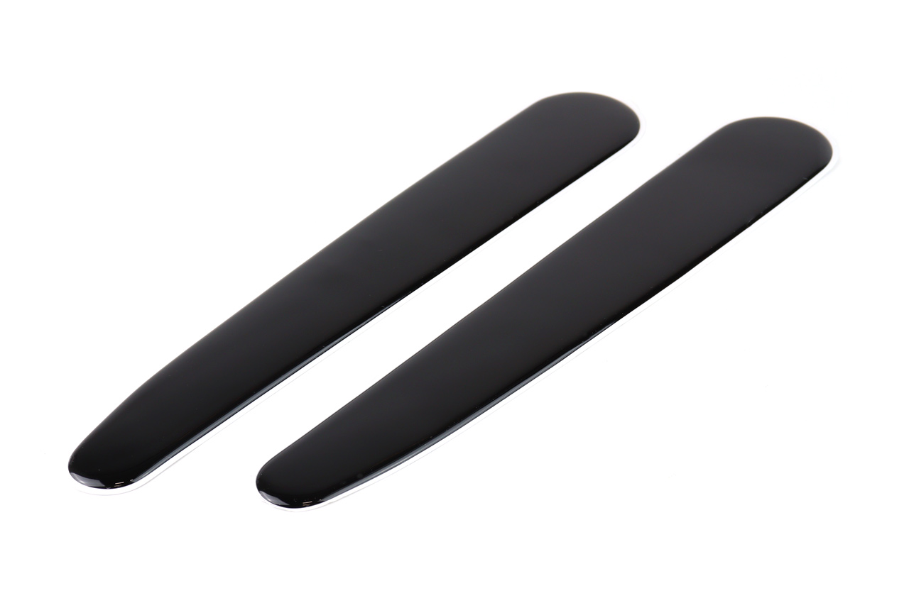 Protectores parachoques negro 2 x 30cm CBP-3 3 Protectores parachoques negro 2 x 30cm CBP-3