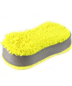 Esponja de microfibra amarilla 63g 23x10,5x5cm
