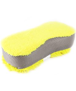 Esponja de microfibra amarilla 63g 23x10,5x5cm