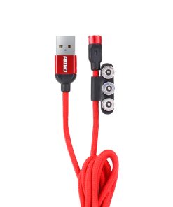 Cable USB 3 en 1 MAGNÉTICO Lightning/USB C/micro USB 1m UC-08