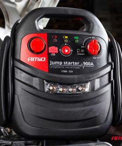 Cargador/ Arrancador de batería 4 en 1, 12V 17Ah 900A JS01