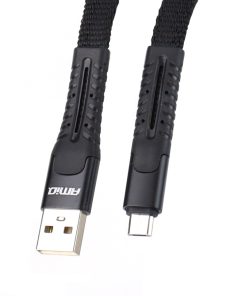 Cable espiral USB+microUSB 1.2m FullLINK UC-12