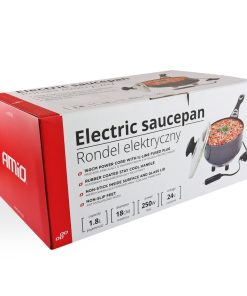 Olla eléctrica con tapa para vehículos 18cm x 8cm 250W 24V
