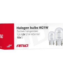 Bombillas halógenas T20 W21W W3x16d 12V 21W 10 unid.