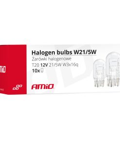 Bombillas halógenas T20 W21/5W W3x16d 12V 21W/5W 10 unid.