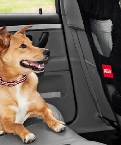 Barrera de seguridad entre asientos para mascotas