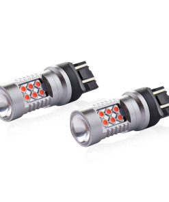 LED CANBUS 3030 24SMD T20 7443 WR21/5W Red 12V/24V