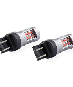 LED CANBUS 3030 24SMD T20 7443 WR21/5W Red 12V/24V