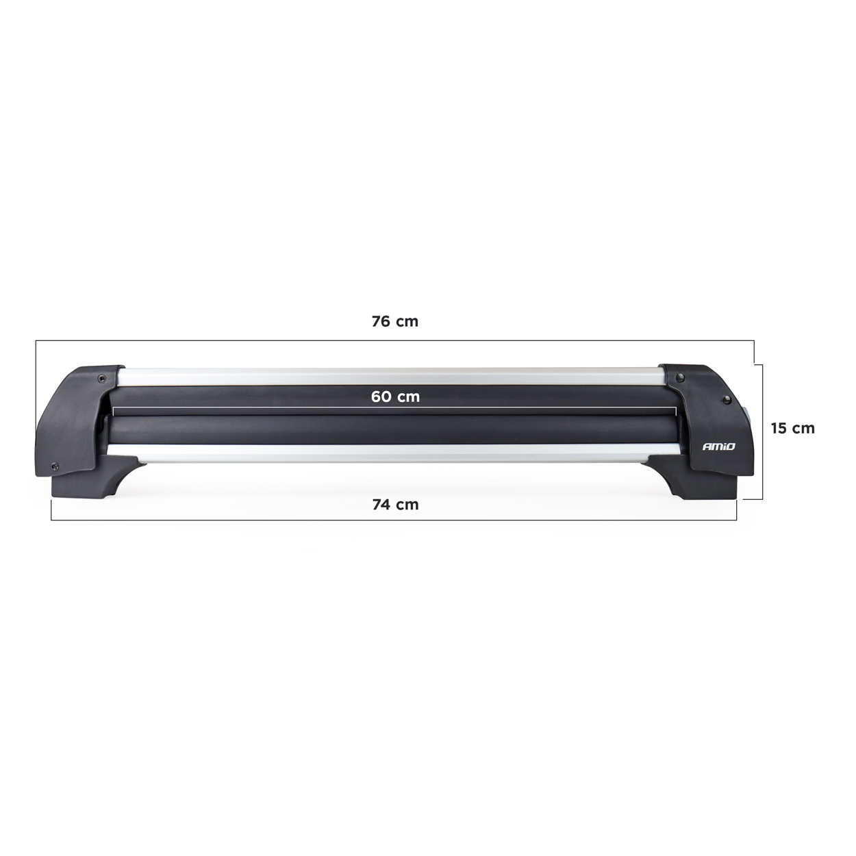 Soportes para esquís / snowboard 760mm SSR-01L AMiO-02591 14 Soportes para esquís / snowboard 760mm SSR-01L AMiO-02591