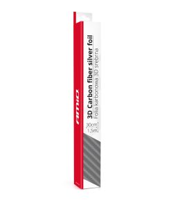 Lámina fibra de CARBONO 3D 30cm x 150cm AMIO-02600