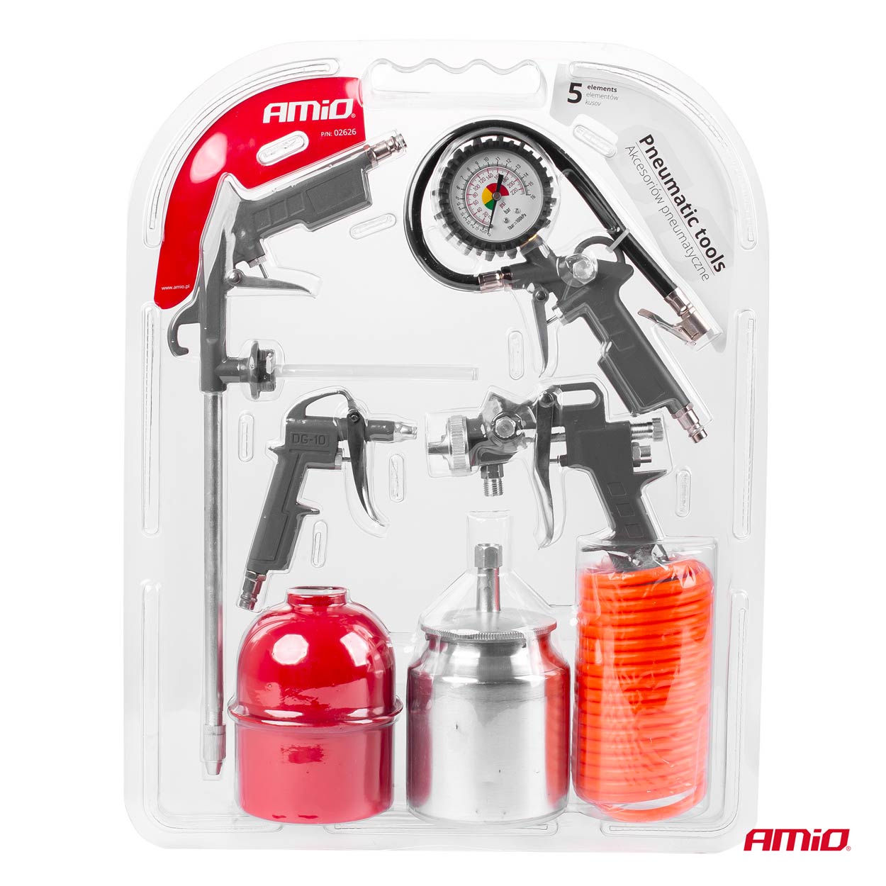 Kit accesorios pneumáticos PT-08 2 Kit accesorios pneumáticos PT-08