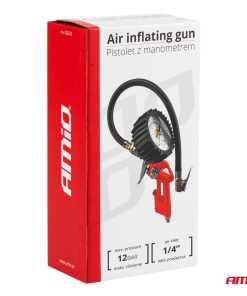Pistola de compresor de aire con manómetro 12 BAR PT-15