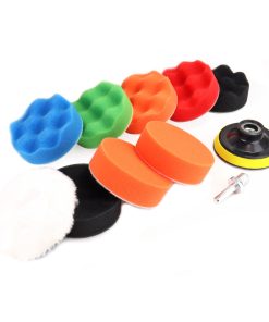 Juego de esponjas para pulido de coches 11 elementos 7 Juego de esponjas para pulido de coches 11 elementos