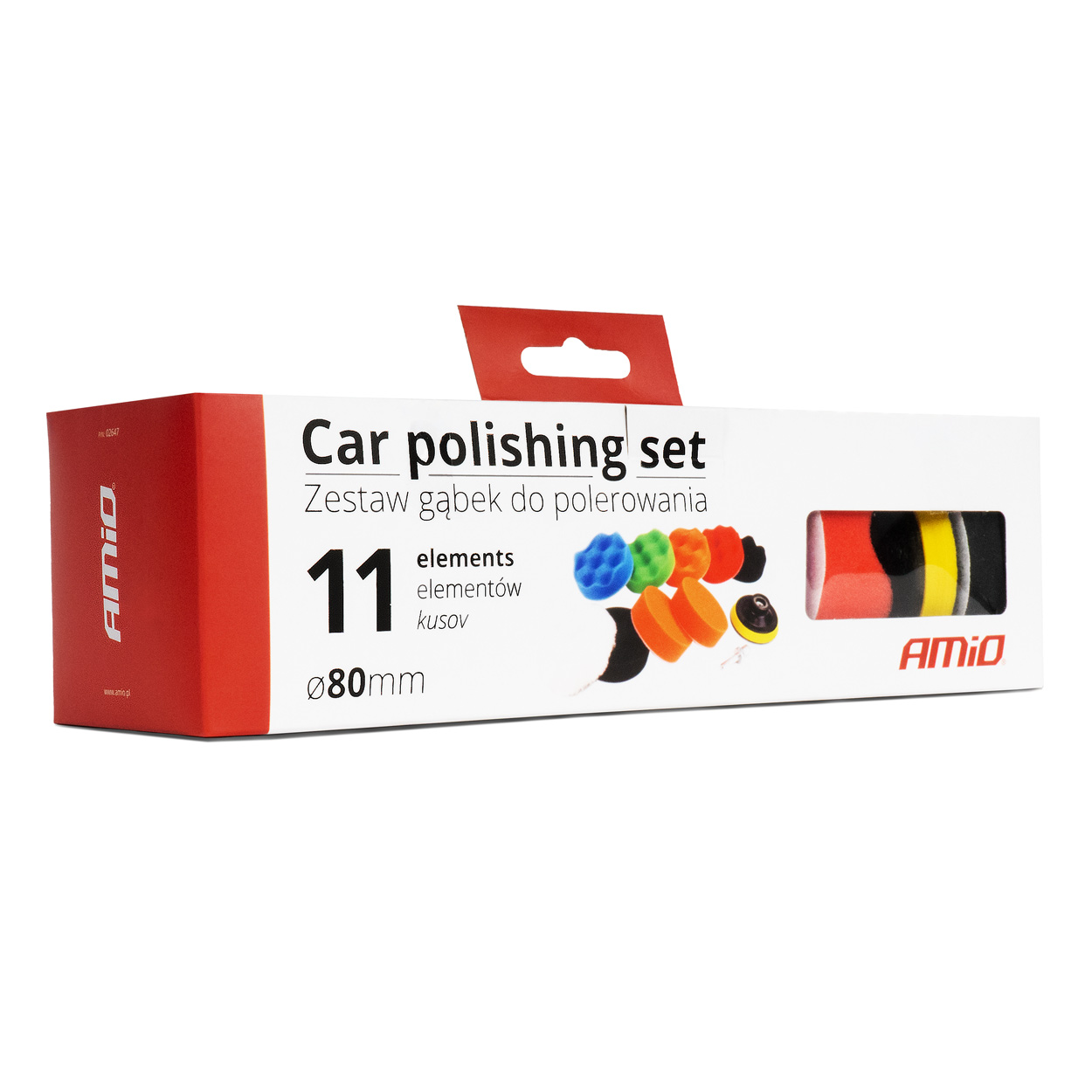 Juego de esponjas para pulido de coches 11 elementos 1 Juego de esponjas para pulido de coches 11 elementos