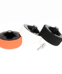 Juego de esponjas para pulido de coches 3 x 125mm + M14